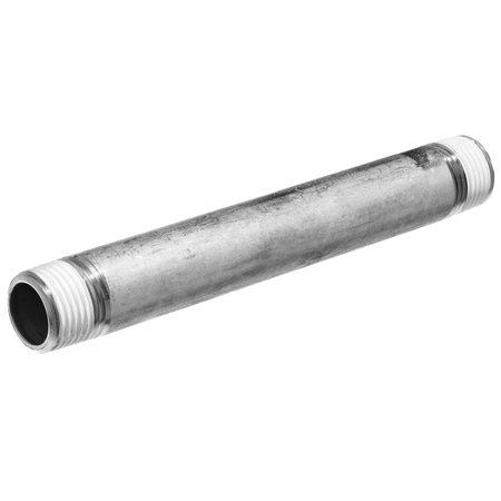 USA INDUSTRIALS Aluminum Sch40 Pipe Nipple (Both Ends) w Sealant 1" MNPT 12" L ZUSA-PF-6300